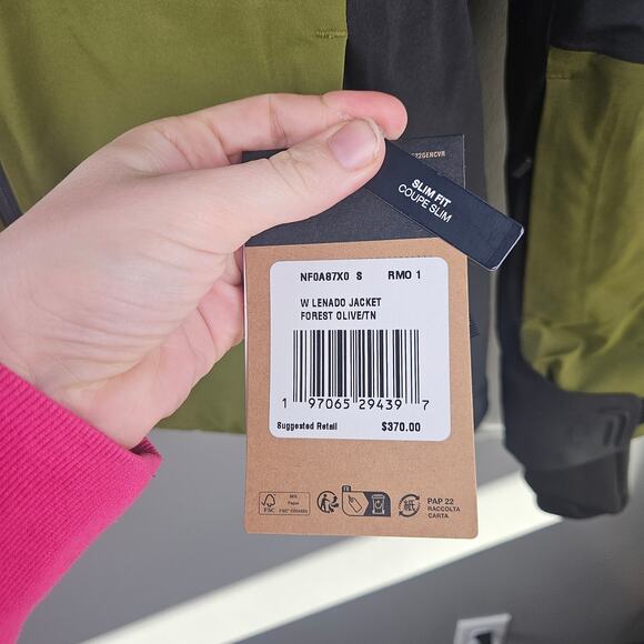 The North Face Lenado Jacket Forest Green Olive Size Women's Small - Picture 7 of 14